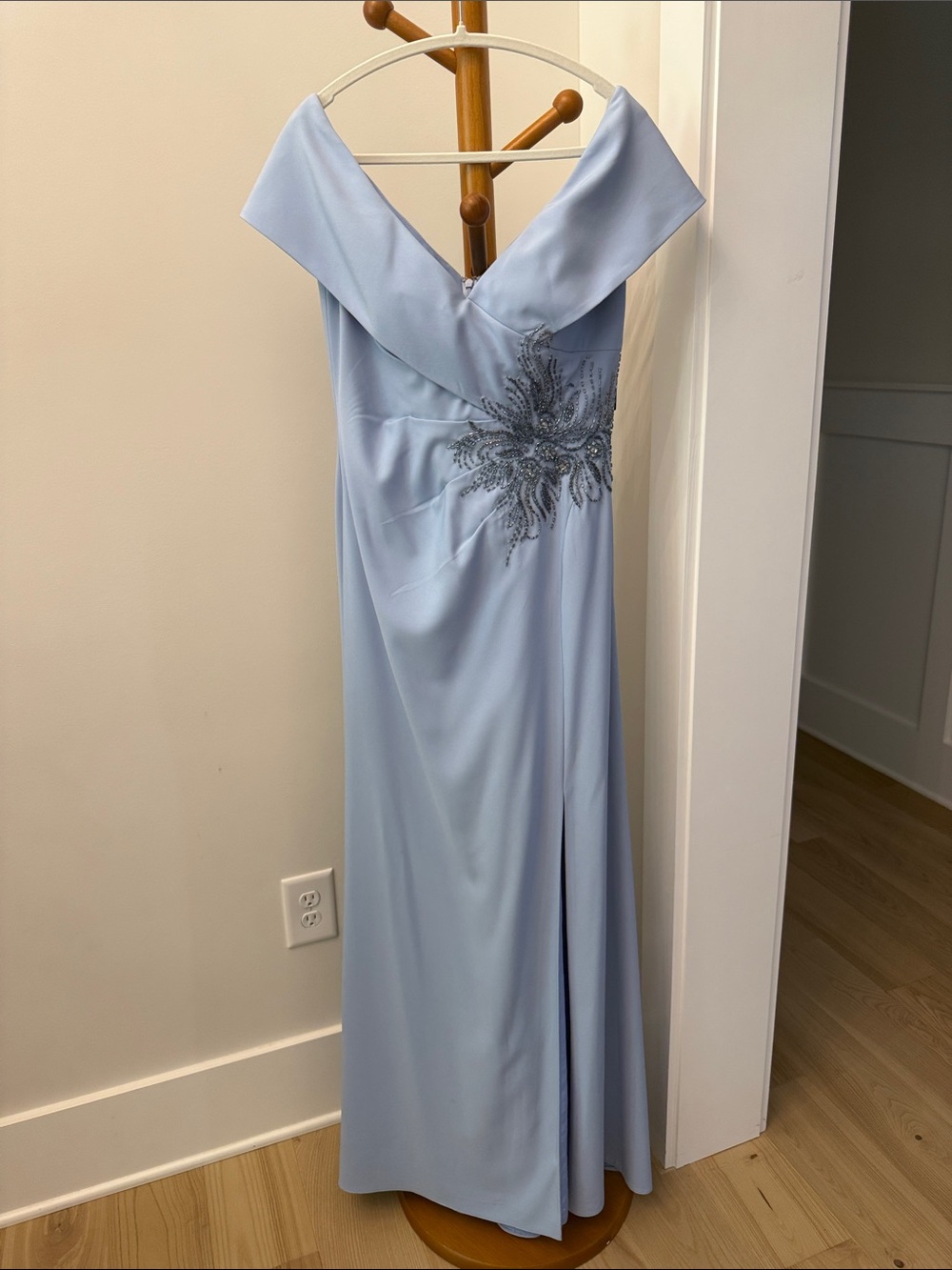 MGNY Madeline Gardner Periwinkle Gown